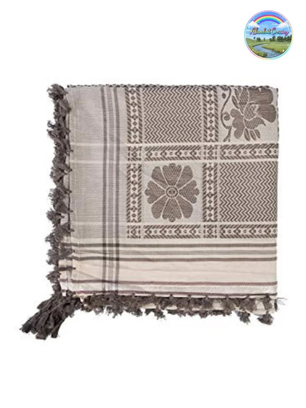 Cotton Shemagh Tactical Desert Wrap Keffiyeh Head Neck Scarf 49x49